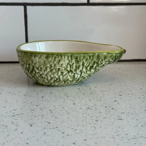 NWT Mud Pie “Holy Guacamole” Dip Dish | Ceramic Bowl - Picture 3 of 5